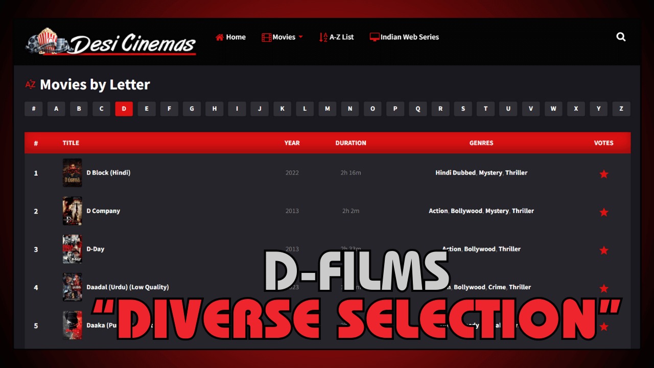 D-Films Diverse Selection