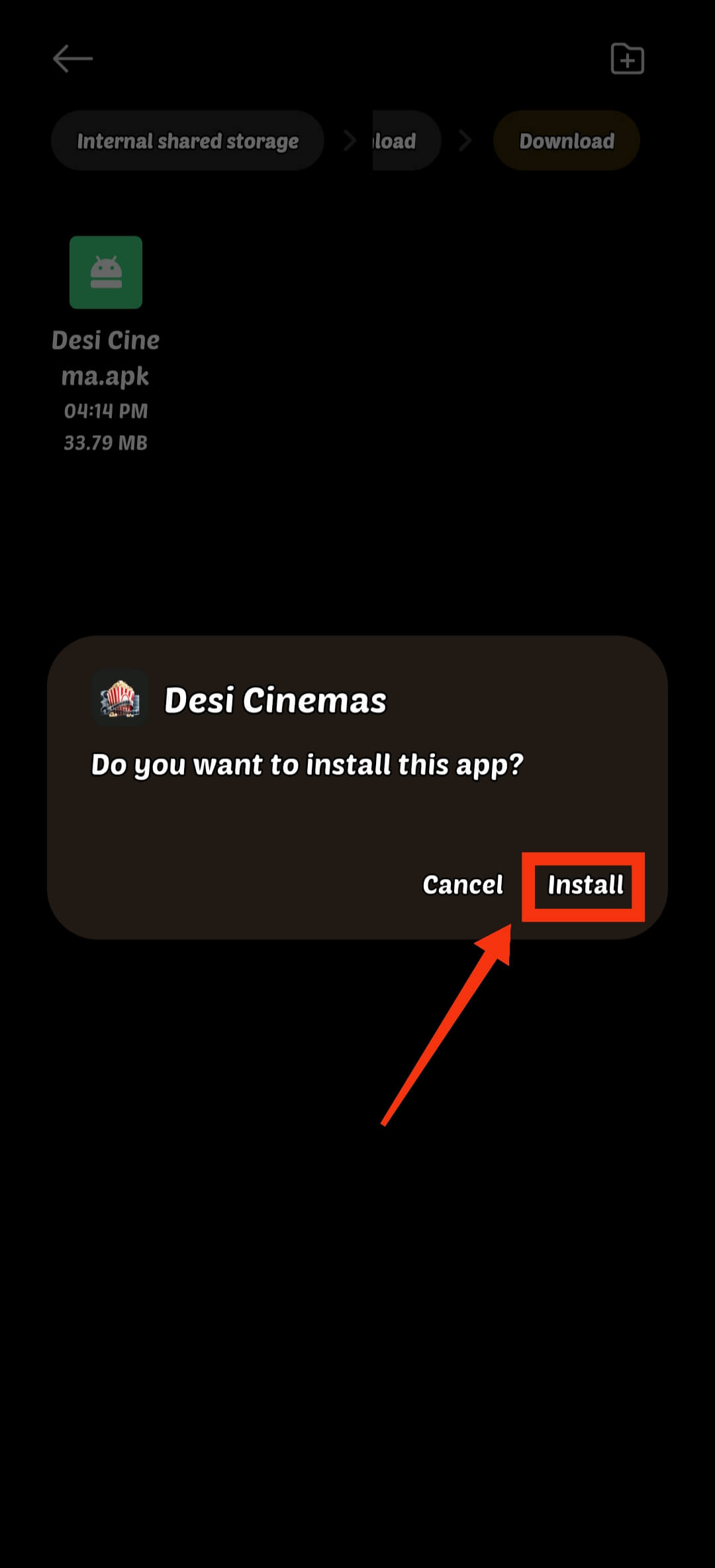 Start Installation