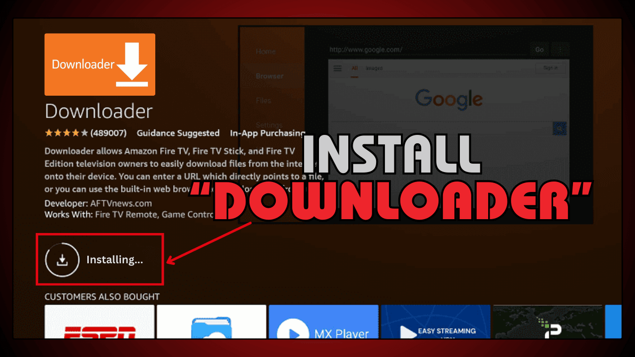 Install Downloader App