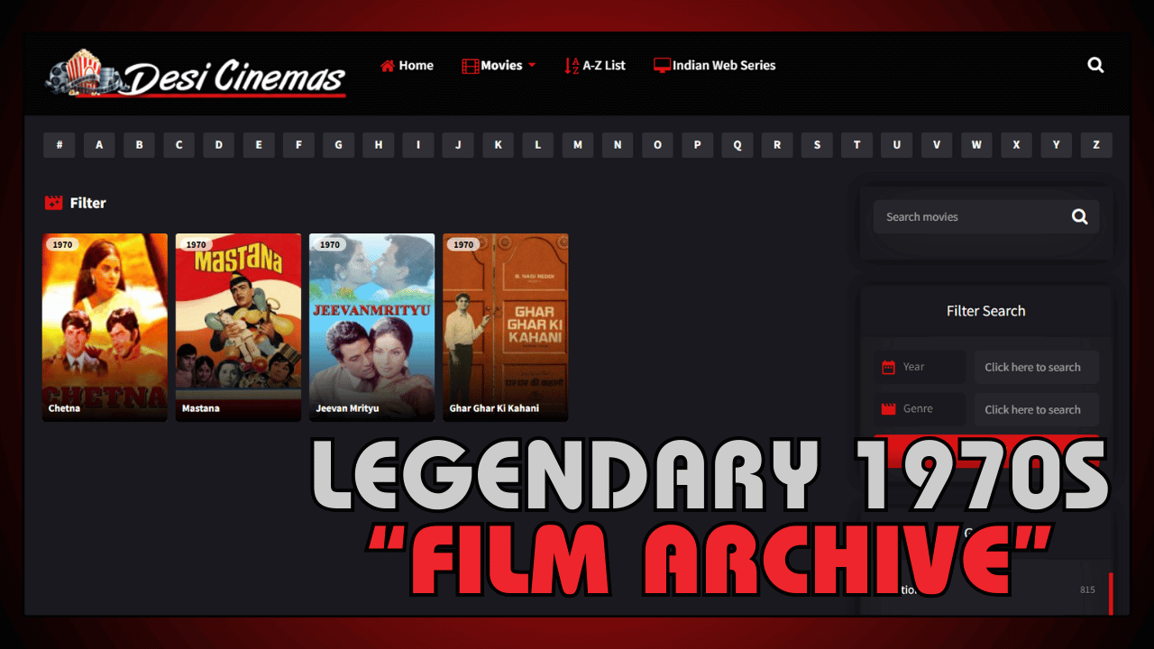 Legendary 1970s Film Archive