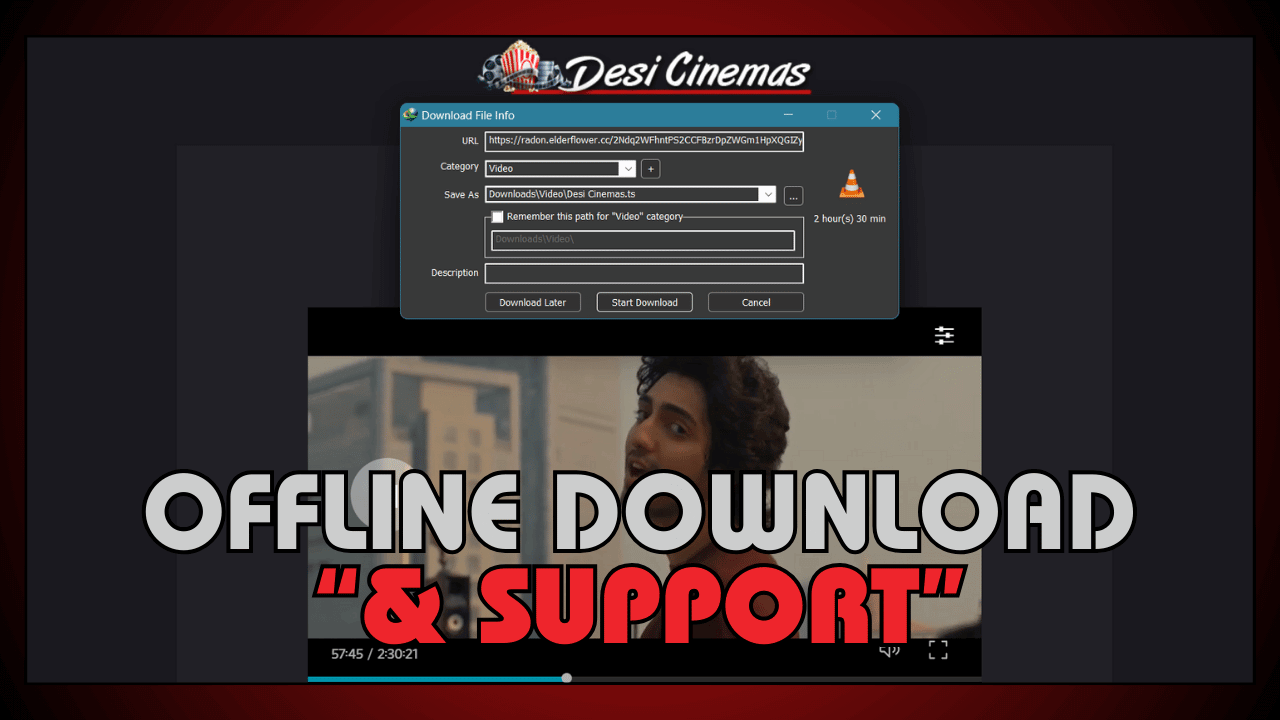 Offline Download and Easy Storage Support