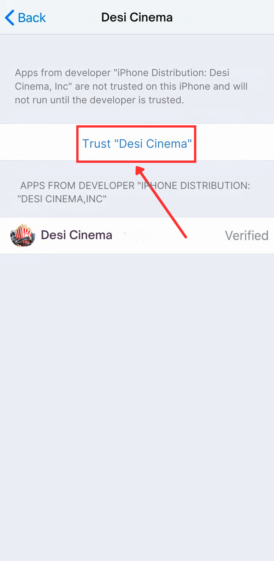 Trust Certificate