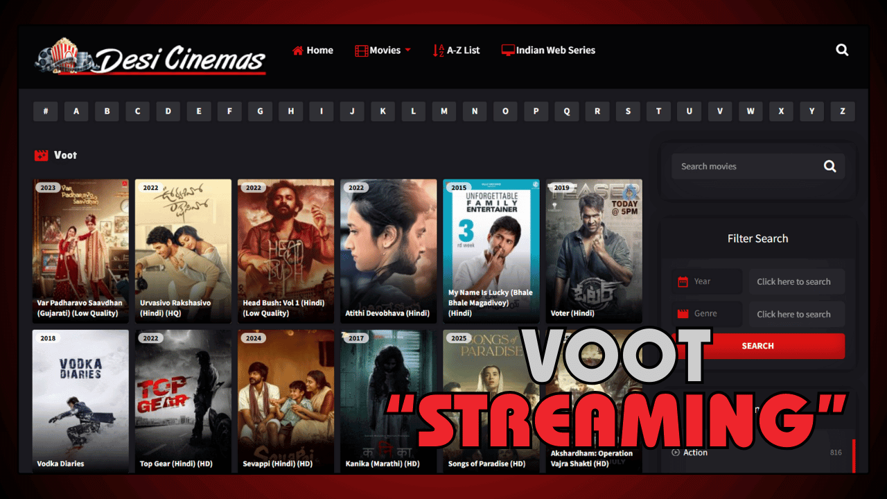 Voot Select Free Streaming