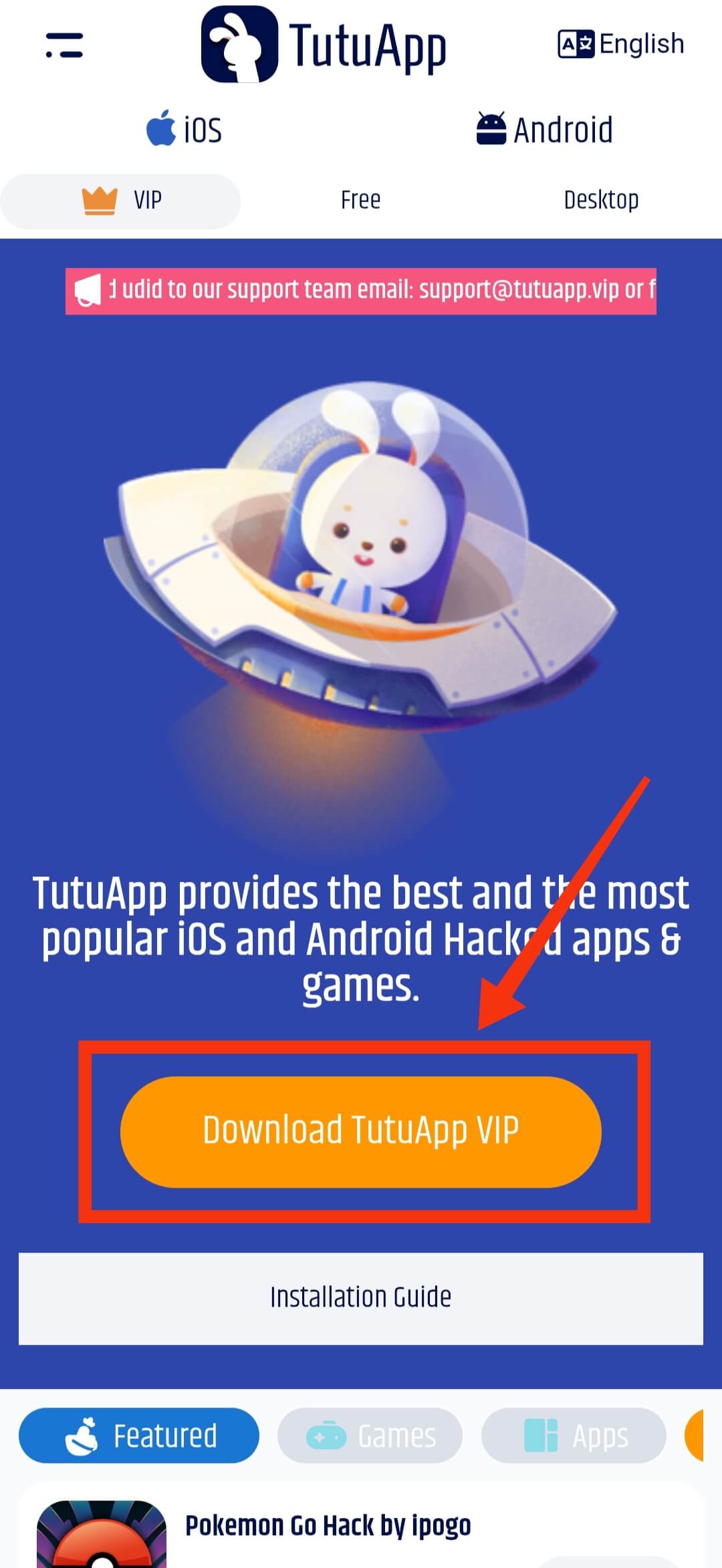 Download TutuApp on iPhone
